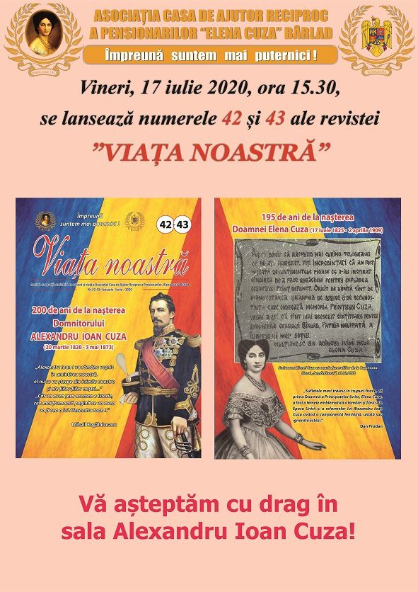 Lansarea nr. 42 și 43 ale revistei "Viața Noastră"